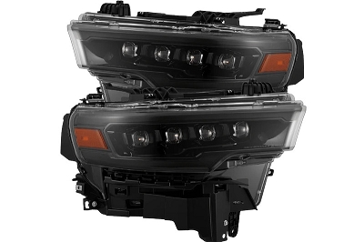 2025-2026 RAM 1500 AlphaRex NOVA-Series LED Projector Headlights - Alpha-Black