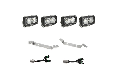 2024-2026 Tacoma Baja Designs S2 Sport OEM Fog Light Replacement Kit - Clear