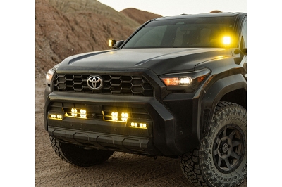 2025-2026 4Runner Baja Designs Squadron 2.0 Sport Behind-the-Grille Light Kit - Amber