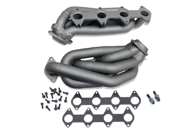 2005-2010 Mustang GT 4.6L BBK 1-5/8 inch Shorty Tuned Length Headers - Titanium Ceramic