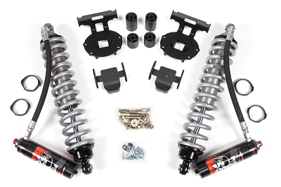 2005-2016 F250 & F350 4WD Diesel BDS Tuned FOX 2.5 Elite Front Coilover Conversion - for 2.5