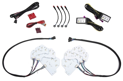2018-2023 Mustang Diode Dynamics EU/AU RGBW Multicolor DRL LED Boards