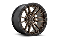 1999-2026 F250 & F350 Fuel 22x12 inch Rebel D681 -44mm Offset Matte Bronze