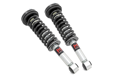 2009-2013 F150 4WD Rough Country M1 Adjustable Front Struts - 0-2