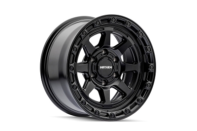 6x139.7mm Mayhem 17x8.5 inch Ridgeline Satin Black -6mm Offset Wheel