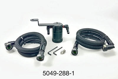 2022-2024 Maverick UPR Plug n Play Oil Catch Can - Black