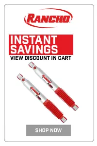 Save on Rancho Suspension